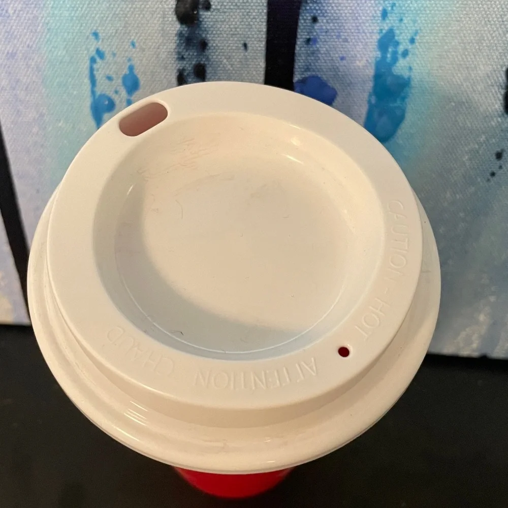 Starbucks Red Holiday Tumbler with White Lid